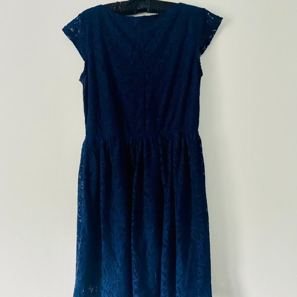 Mismash Midnight Blue Crochet Summer Dress - Picture 11 of 11